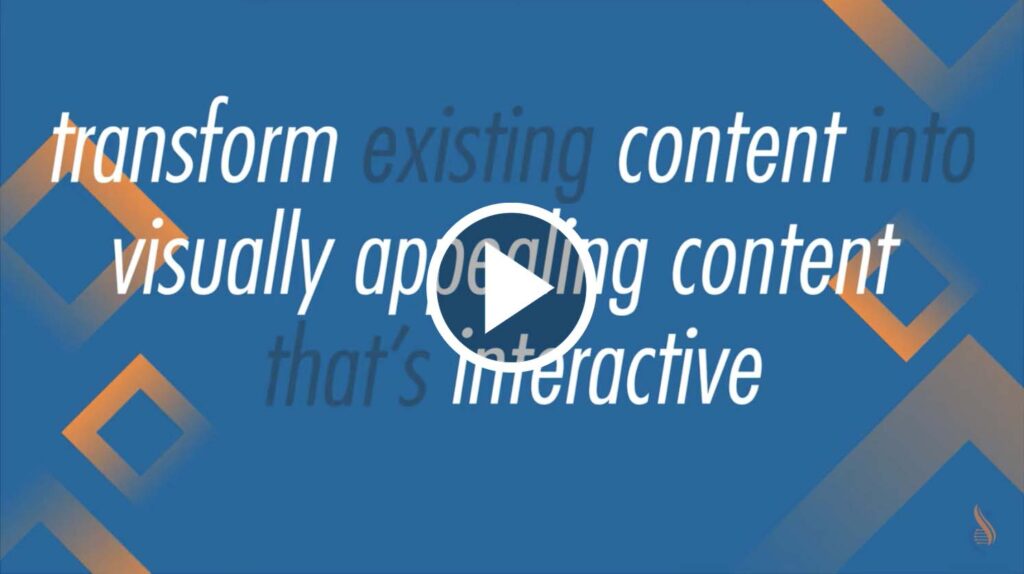transform existing content