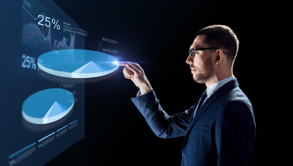 man preparing a life science marketing strategy