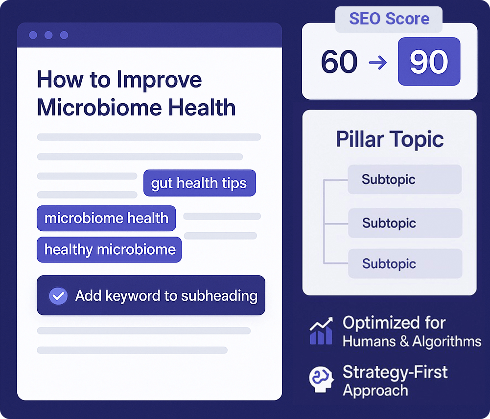seo content development for life science