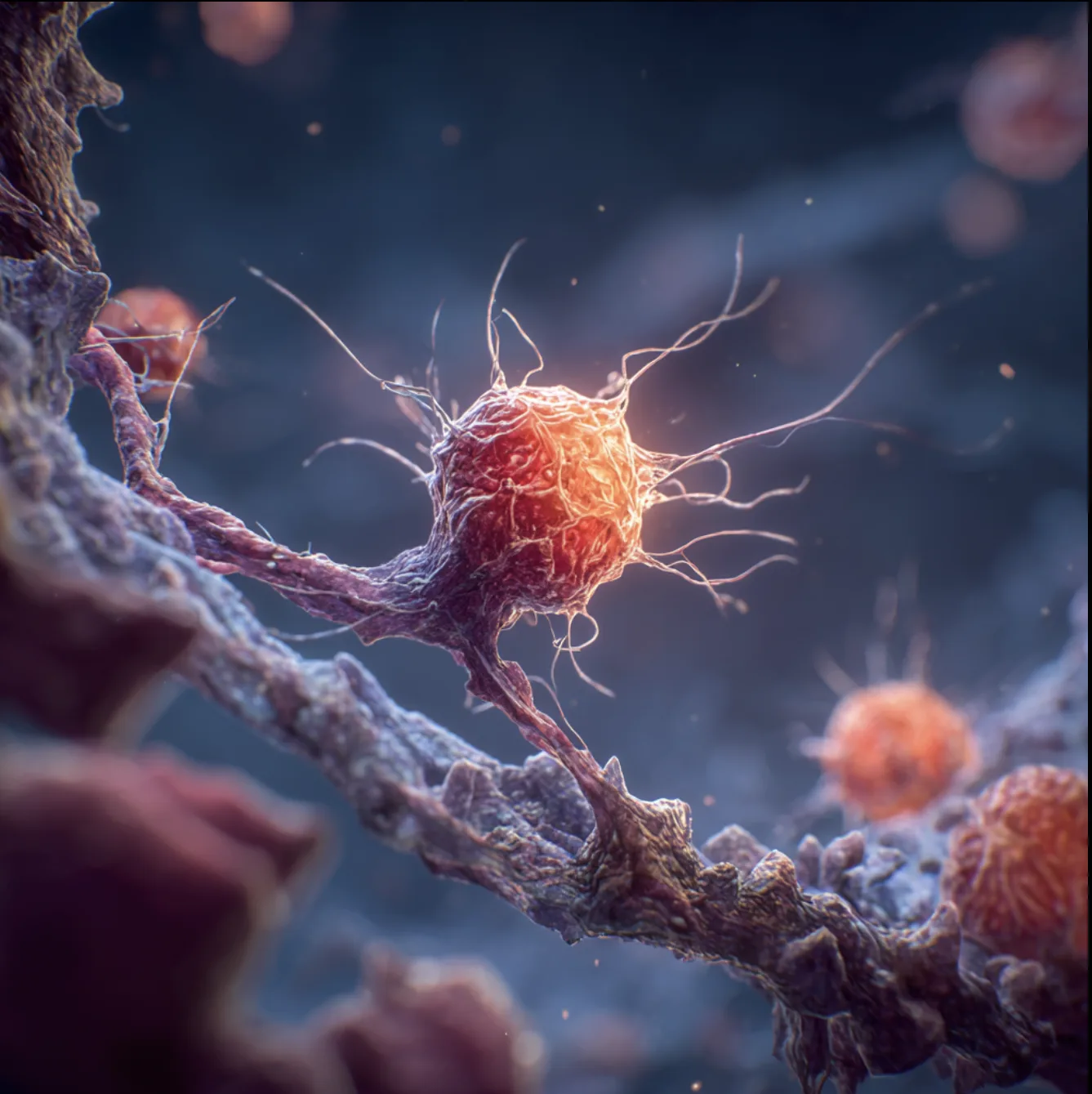 Macrophage removing dead cells